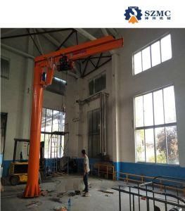 0.5t 1t 2t 3t 5t Electric Hoist Portable Indoor and Outdoor Using Pillar Mounted Cantilever Crane