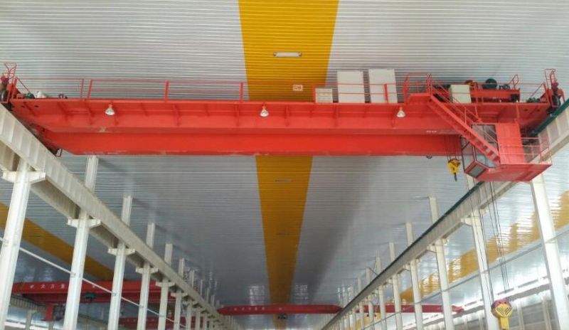 Double Girder Overhead Workshop Bridge Cranes Compatible with Demag Crane