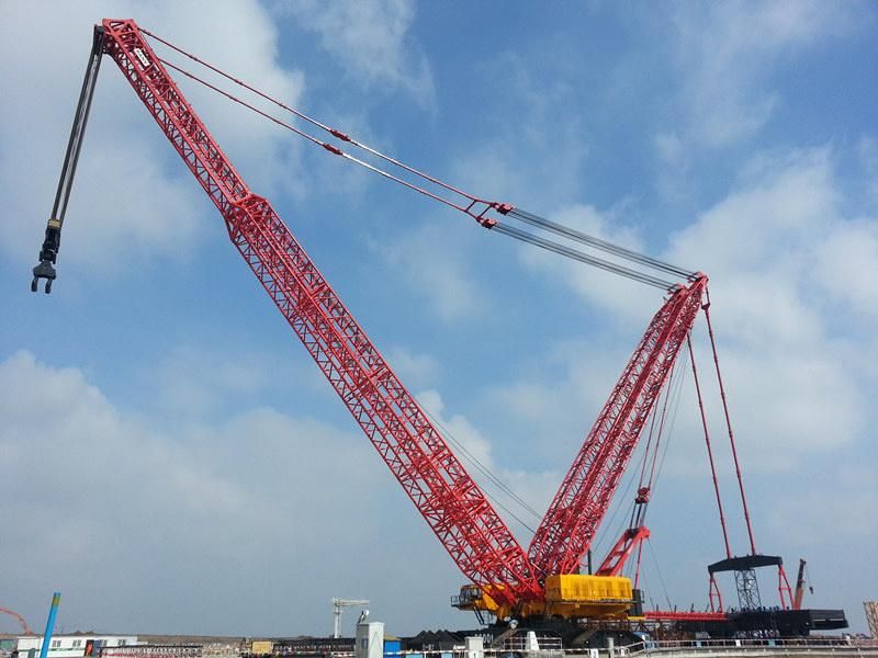 Factory Price Snay New Large 280ton Crawler Crane Scc2800A