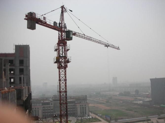 High Quality Quick Erected Track Price 6t Tower Crane T6013A-6