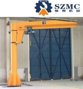 Customized 90/180/270/360 Degree Canlilever Mini Swivel Jib Crane with Hoist Lift for Indoor Andoutside Hot Sale in South America