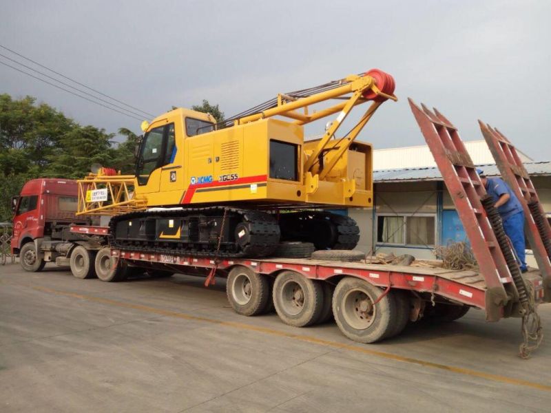 Oriemac Lifting Construction Machinery Xgc55 50t 55ton Mini Tracked Mobile Crawler Crane