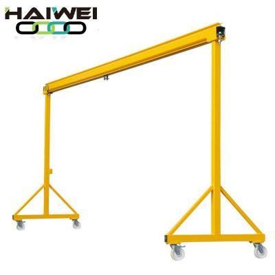 Light Duty Lifting Equipment Single Girder Gantry Crane 5t