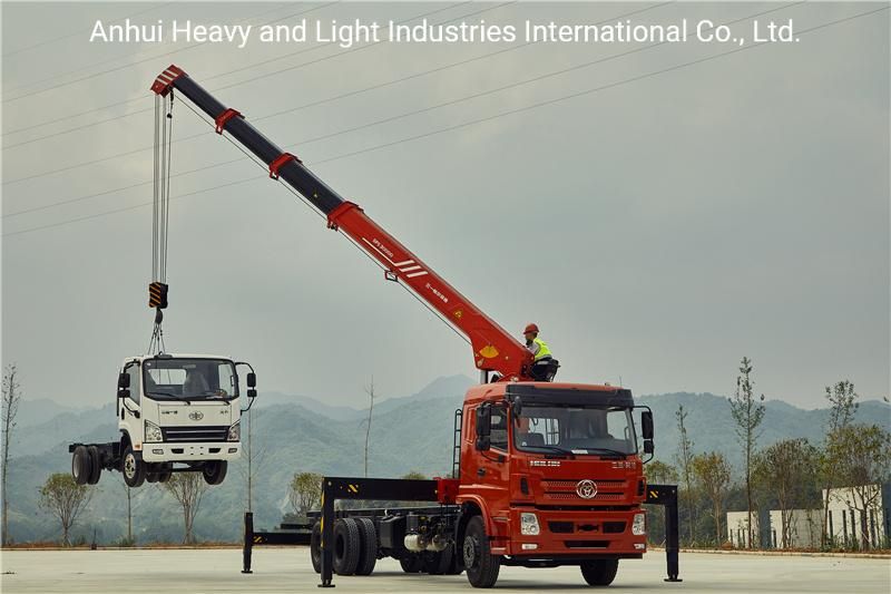 Stiff Boom Crane Sps30000 Model 12ton Hydraulic Telescopic Mobile Truck Mounted Truck Crane Jib Crane From Palfinger Crane Factory Exported to Overseas