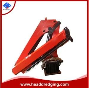 Jib Crane Vessel Deck Mounted Crane for Dredger, Roro, and Cargo Boat