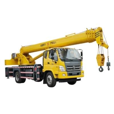 Improved-Type Spacious Cab Hydraulic Truck Mounted Cranes Construction Crane Mini