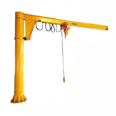 Pillar Jib Cantilever Crane 360 Degree Rotation 1.5t for Sale
