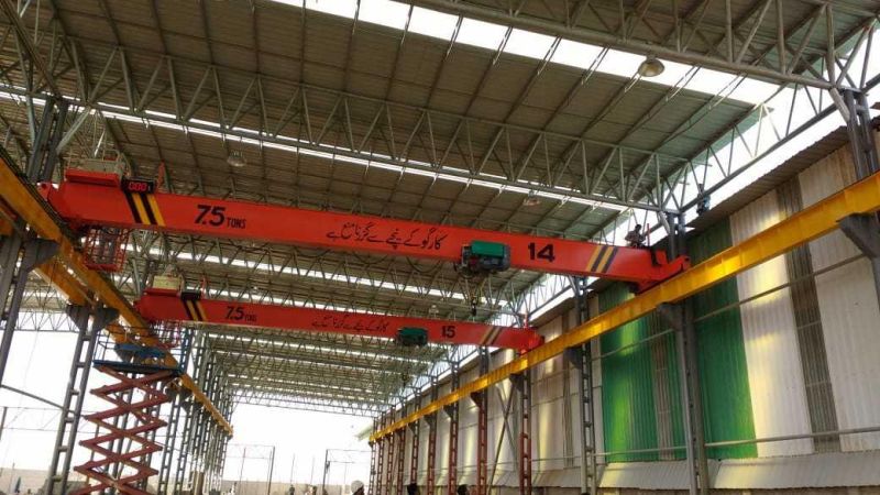 Electric Motor Drive Monorail Mobile Overhead Crane