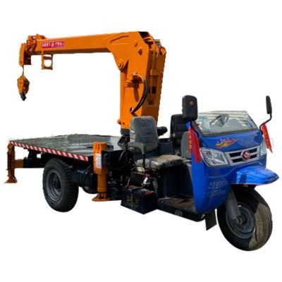 OEM Three Rounds Truck Mounted Small Agricultural Crane