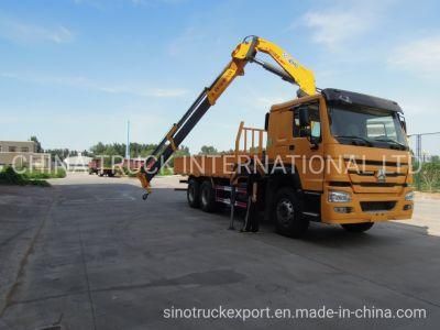 Sinotruk Original HOWO Crane Truck 6X4 Truck Mounted Crane