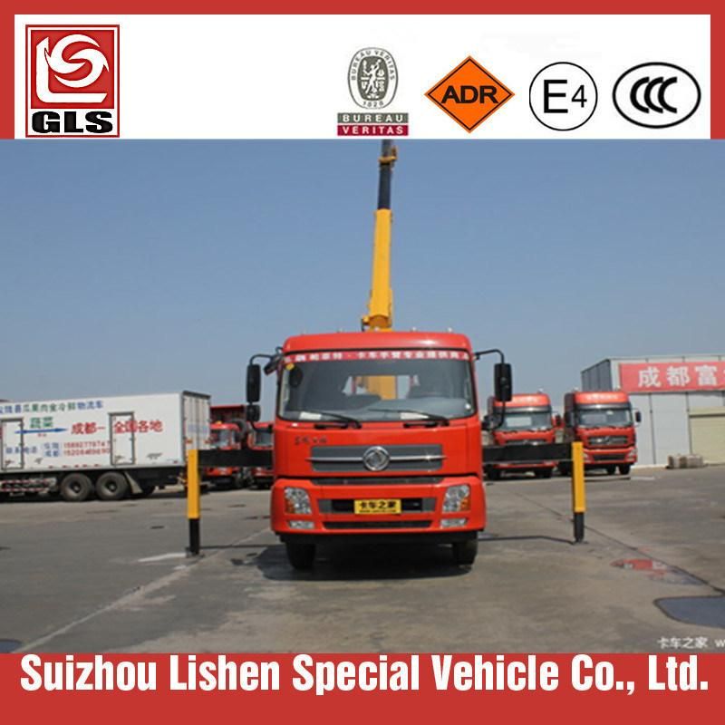 Dongfeng Crane Truck / Mounted Crane Truck Straight/Foldable Crane