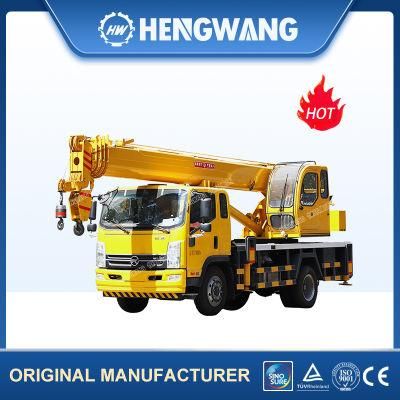 Self Contained Truck Crane Mobile Truck Crane Hydraulic Hoist Crane 12 Tons