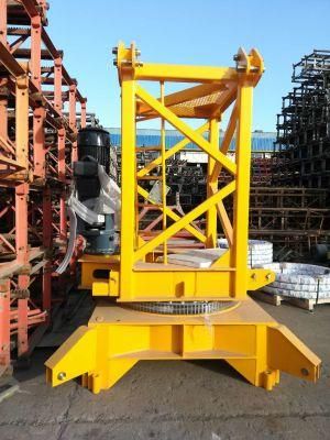 8t Topkit Tower Crane Qtz125 (6015) Flat Top Tower Crane, Topless Tower Crane for Sale