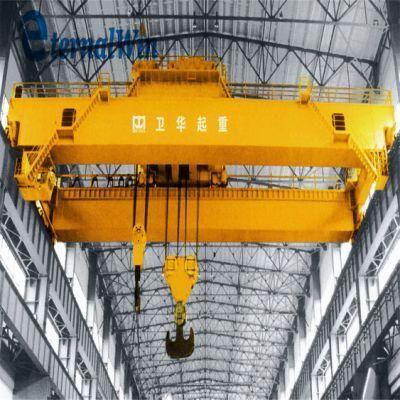 OEM Safe Double Girder Overhead Crane Heavy Hook Indoor Overhead Crane 5-400 Ton Price