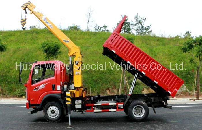 Hot Sales Hydraulic Lifting 2ton 3ton 3.2tons Knuckle Boom Mounted Truck Crane Factory Direct Supply