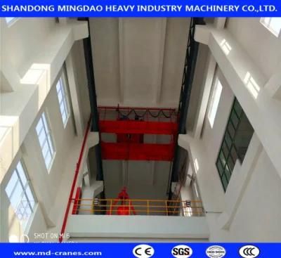 Mobile QC Electromagnet 20t Double Girder Overhead Crane