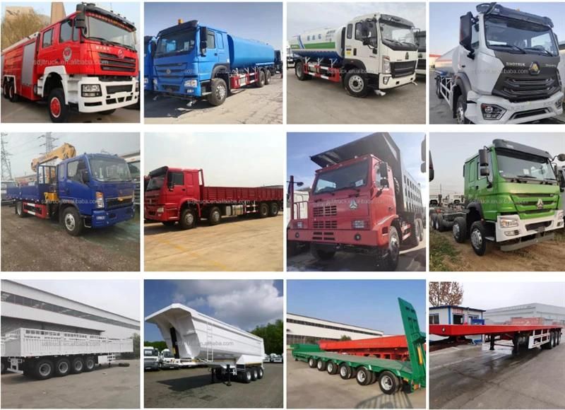 Brand New Cargo Truck Sinotruk HOWO and Shacman Truck with Crane