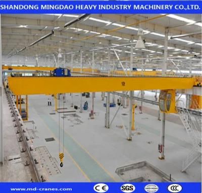 Mingdao 3ton 5ton 10ton 15ton European Type Overhead Crane for Hoist Metal Sheet Using Purose