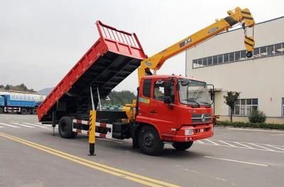 Safer Lifting and Driving Operation Trucks Boom Cranes 10 Ton Truck Mounted Crane