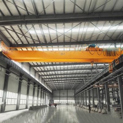 Wireless Control Electric Trolly Beam Bridge Crane 20ton