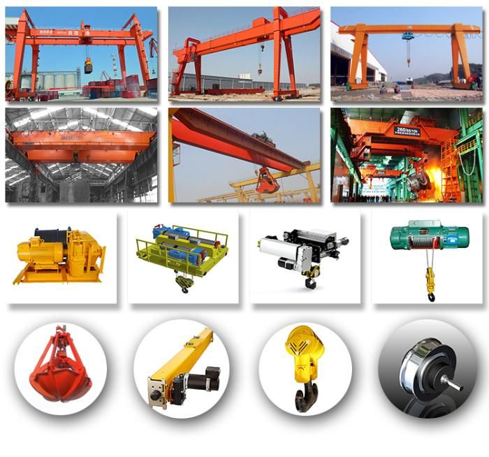 Box Type Single Girder Gantry Crane with Electric Hoist