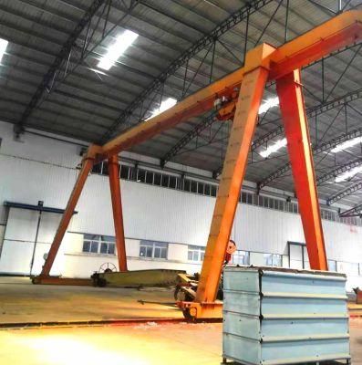 Chinese Supplier Travelling Beam 10 Ton Single Beam Gantry Crane Price