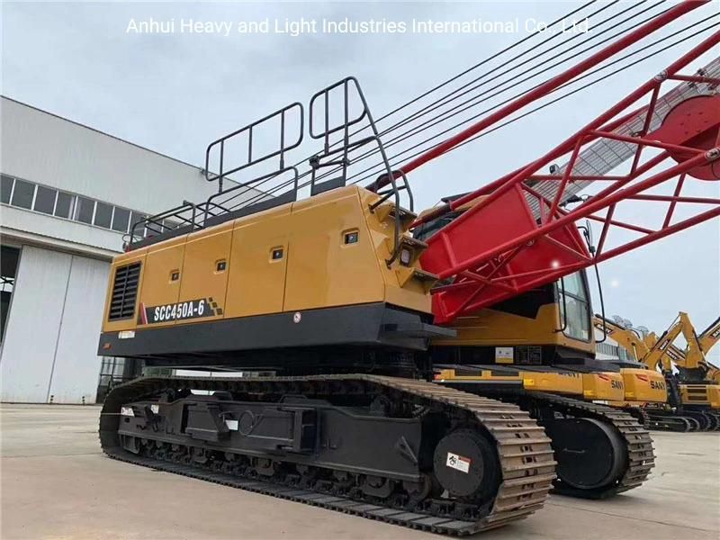 New 150ton Hydraulic Crawler Crane Scc1500d 81m for Hot Sale