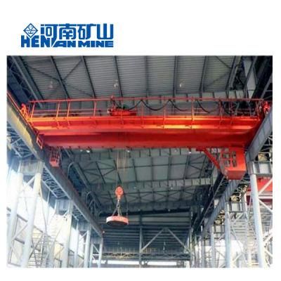 Double Beam Overhead Crane with Electro Magnetic Chuck
