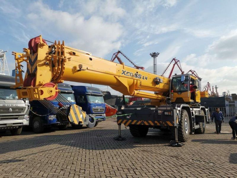 Rough Terrain Crane 50ton 55ton 70ton 90ton 100ton 120ton China Xuzhou Cheaper Price for Sale