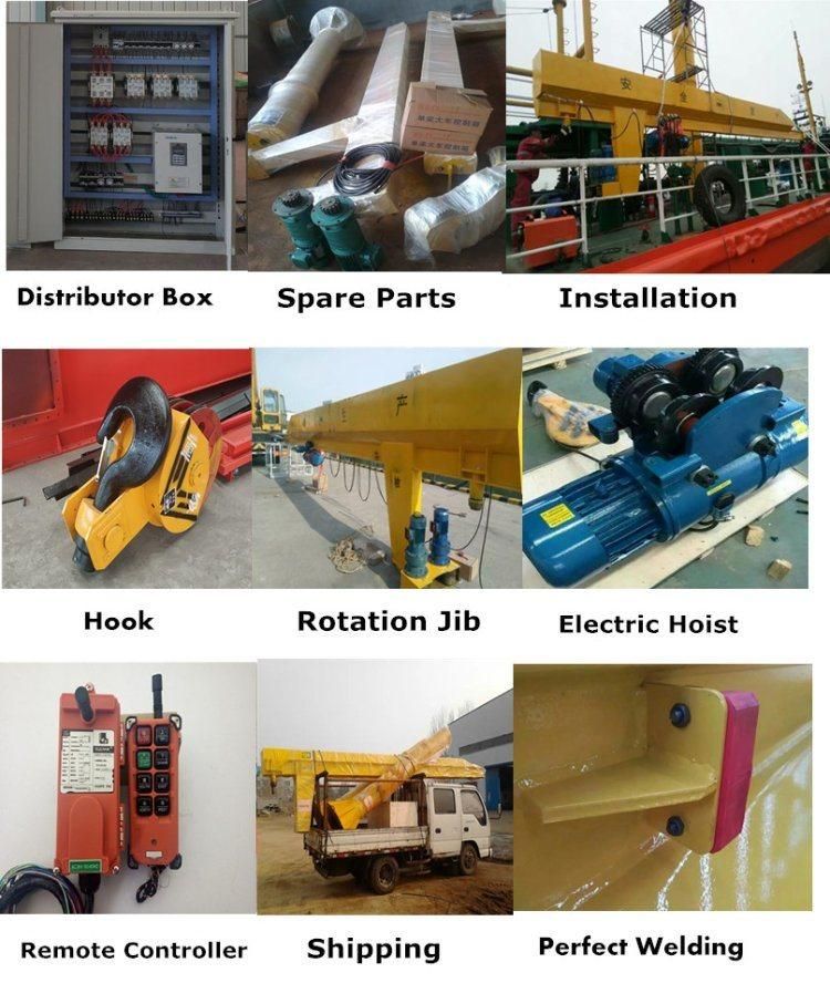 Column Pillar Mounted 360 Circle Rotation Jib Crane with Foundation Drawing