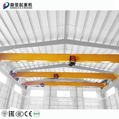 Dy Workshop Hoist Double Beam 16ton 32ton Electric Overhead Bridge Crane