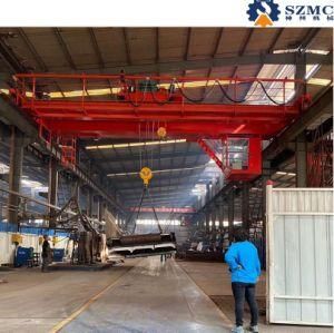 350t / 80t Double Girder Hook Overhead Crane with Cabin