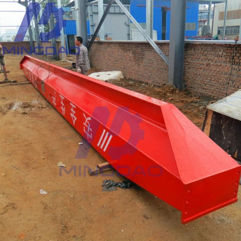 Widely Applied 2t Single Girder Crane with Design Drawings
