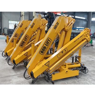 3 Ton Hydraulic Folding Knuckle Boom Crane for Sale