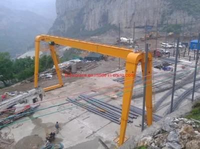 5, 10, 20, 30t Electric Traveling Hoist Type Single Girder Gantry Crane