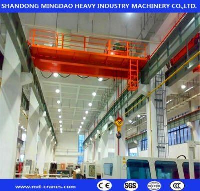 Industry Production Workshop Using Double Girder Electric Overhead Crane for Kazakhstan