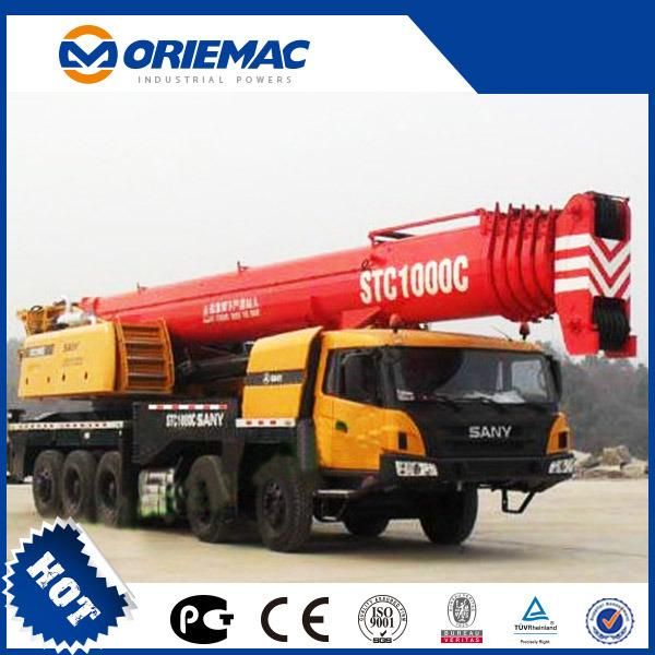 Grue Mobile 100 Tons Hydraulic Truck Crane Stc1000c
