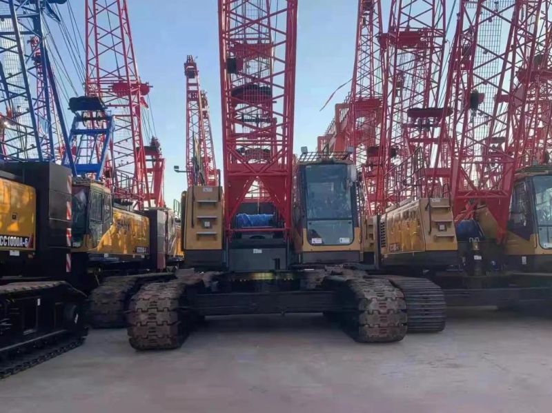 S a N Y 60 Ton Crawler Crane Scc600A-6 with 52.25m Lifting Boom