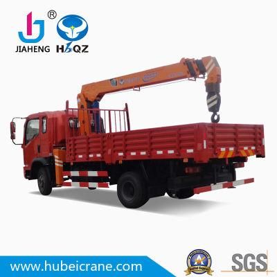 Telescopic Boom Lorry Mounted Crane 5 Ton for Trucks (SQ5S3)