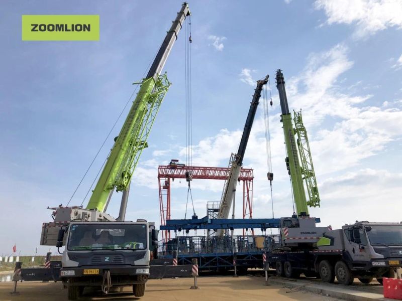 Carefully Crafted Zoomlion Zct900V532 90 Ton Telescopic Crawler Crane