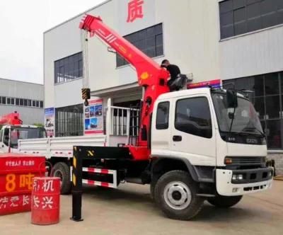 13ton Telescopic Truck Mounted Crane Spk38502 for Paraguay