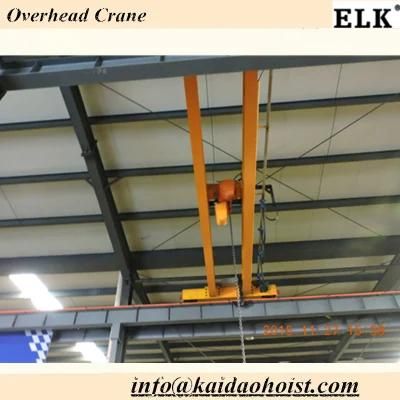 Elk 10ton Double Speeds Sinle Girder Crane / Bridge Crane / Crane Saddle