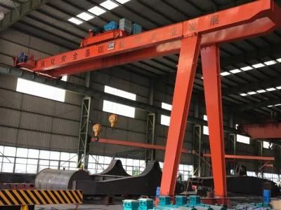 Kaiyuan Brand Traveling Electric Hoist Semi-Gantry Crane