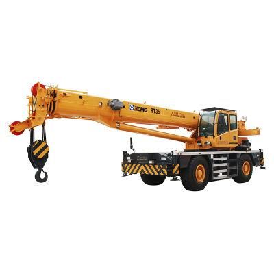 China Brand 35ton Rough Terrain Crane Rt35