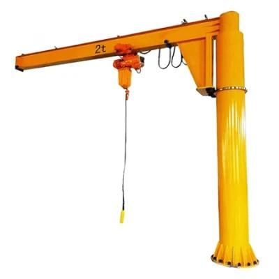 Single Column Swing Jib Cantilever Crane Lifting Equipment on Sale 4t