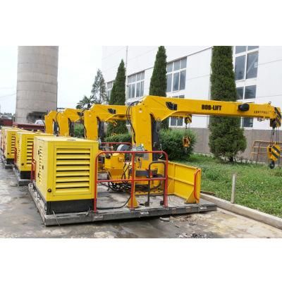 Manual 2000kg Hydraulic Crane Winches Crane