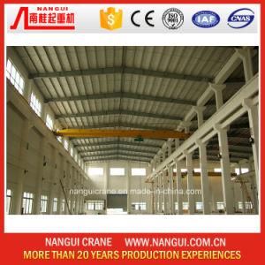 10t Single Beam Overhead Traveling Crane with Steel Plate