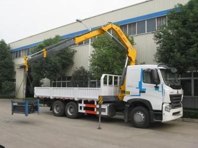 China Made 12 Tons Folded Arm Truck Crane