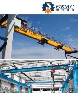 Lde 5t 10t Electric Single Beam Double Hoist Cranes
