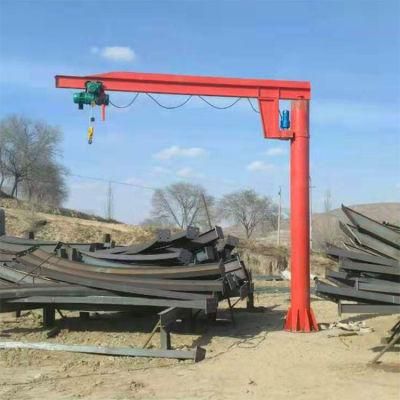 Chinese Supplier Stationary Workshop 5 Tons Electric Jib Crane Price